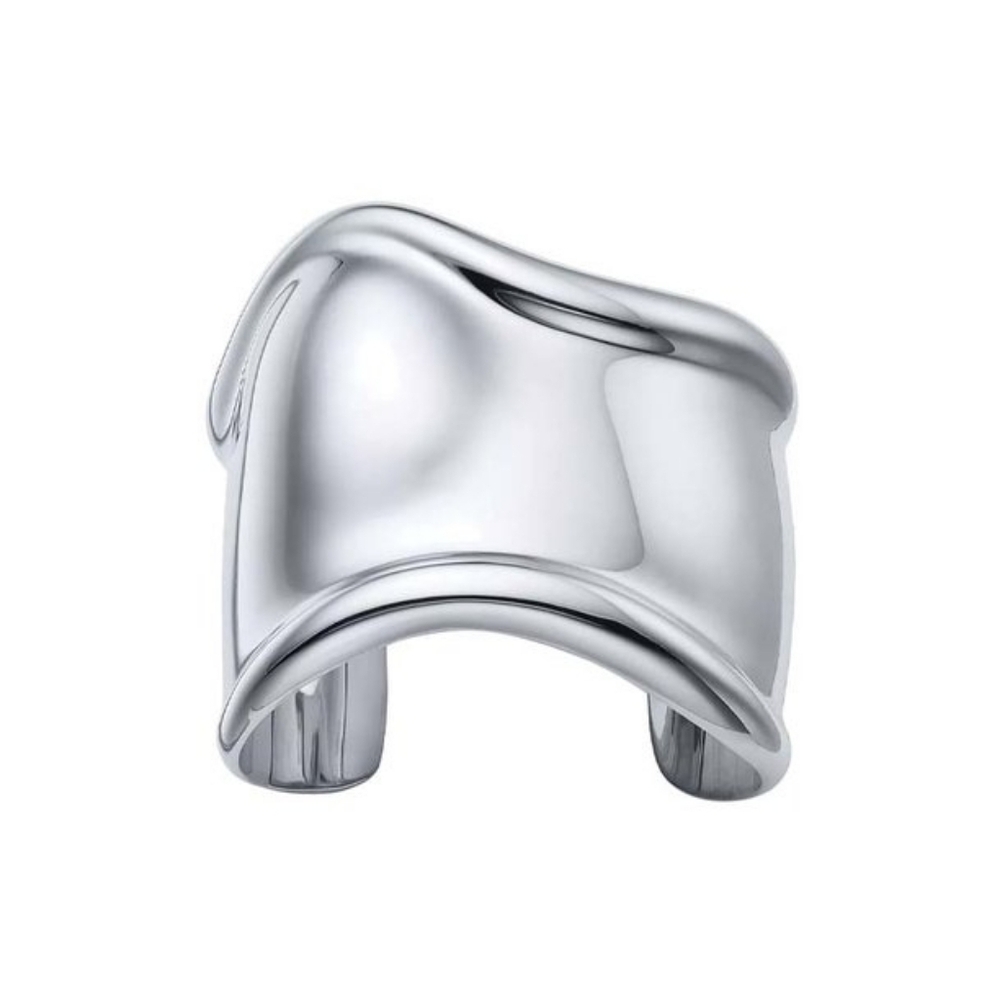 NWT Elsa Peretti Like Silver Left Arm Bone Cuff Bracelet